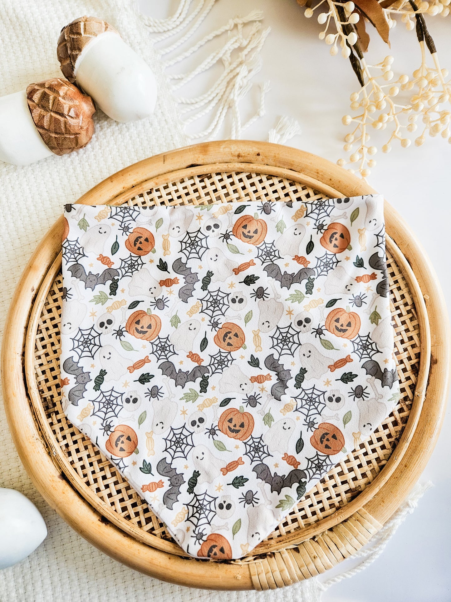 Spooky Night Pup Bandana- Extra Soft