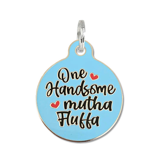 Handsome Fluffa - Collar Charm