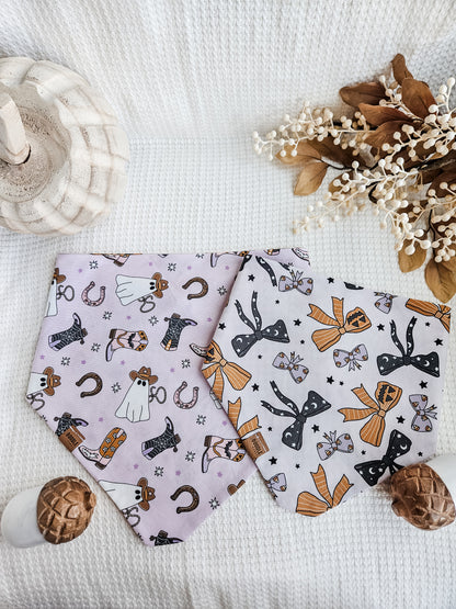 Girly Halloween Pup Bandana