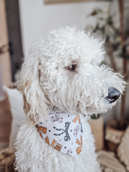 Girly Halloween Pup Bandana