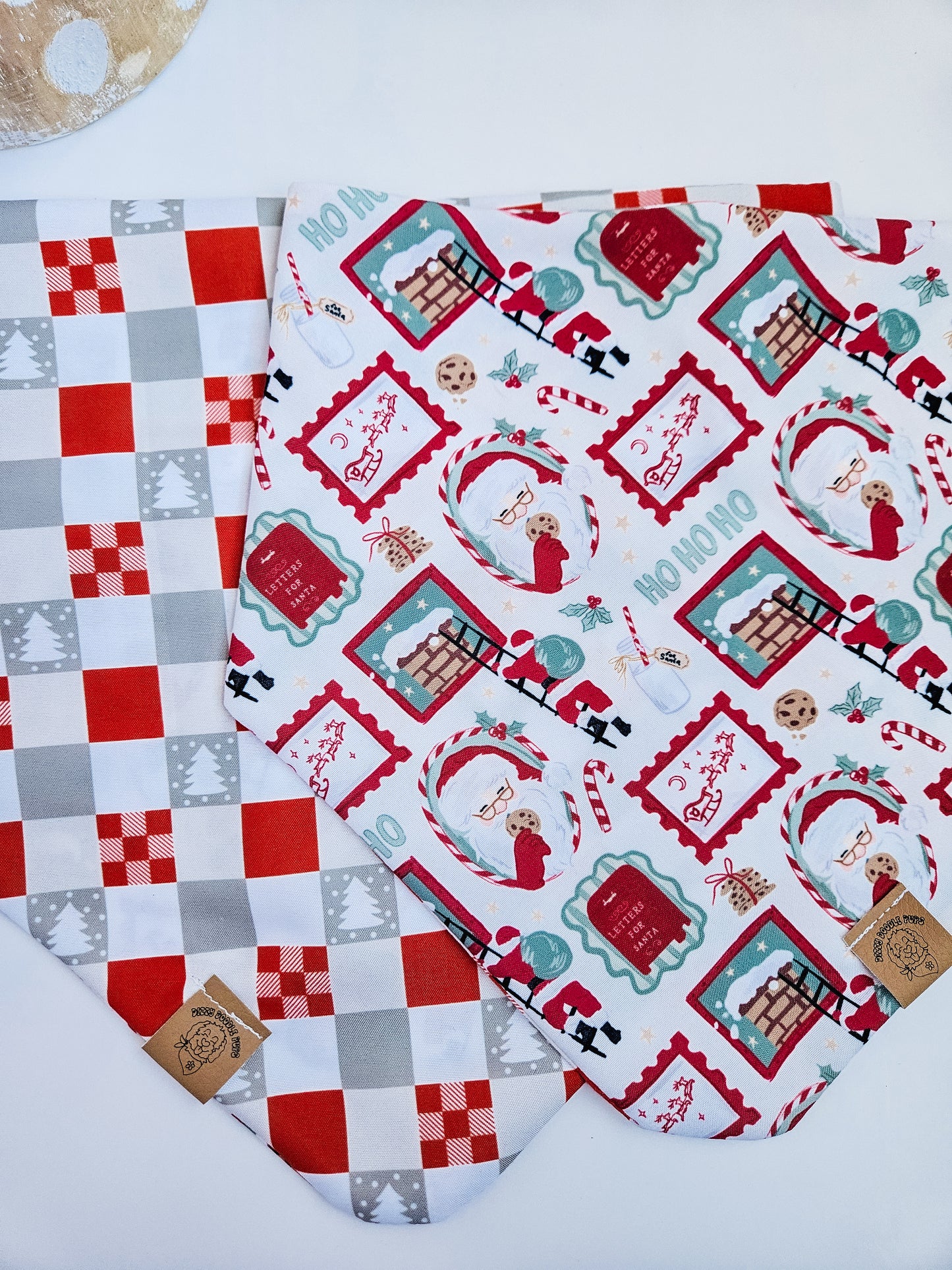 Santa's Coming To Town Pup Bandana