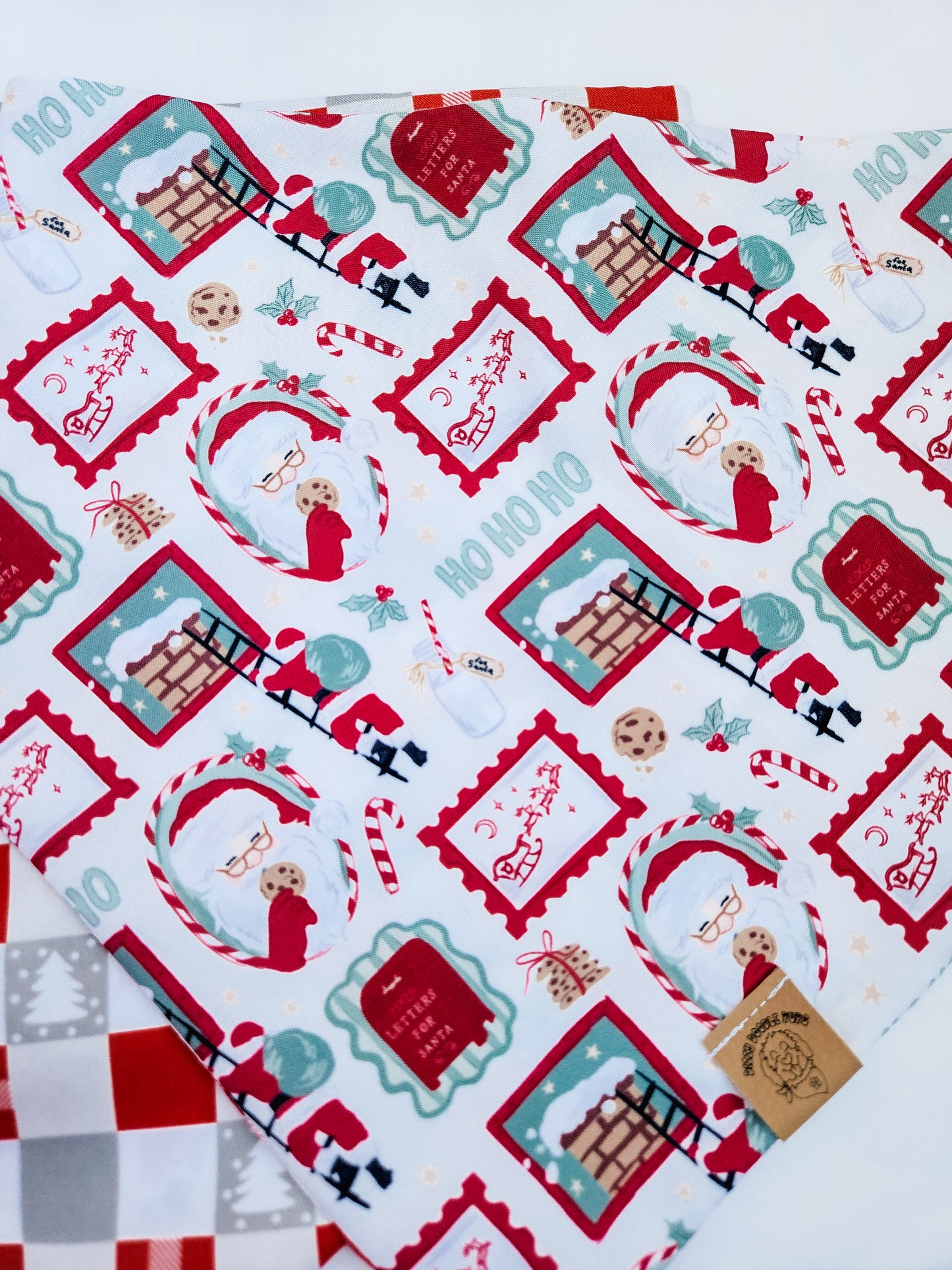 Santa's Coming To Town Pup Bandana