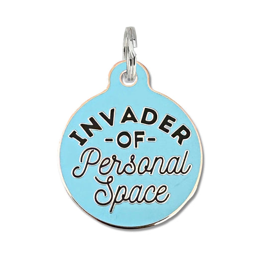 Invader Of Personal Space - Collar Charm