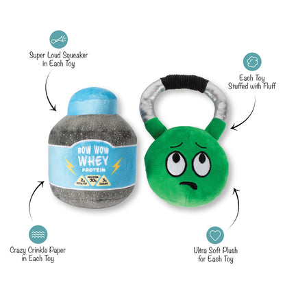Gym Buddy Plush Toy Set