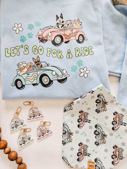 Drive Safe Your Pup(s) Need You Keychain