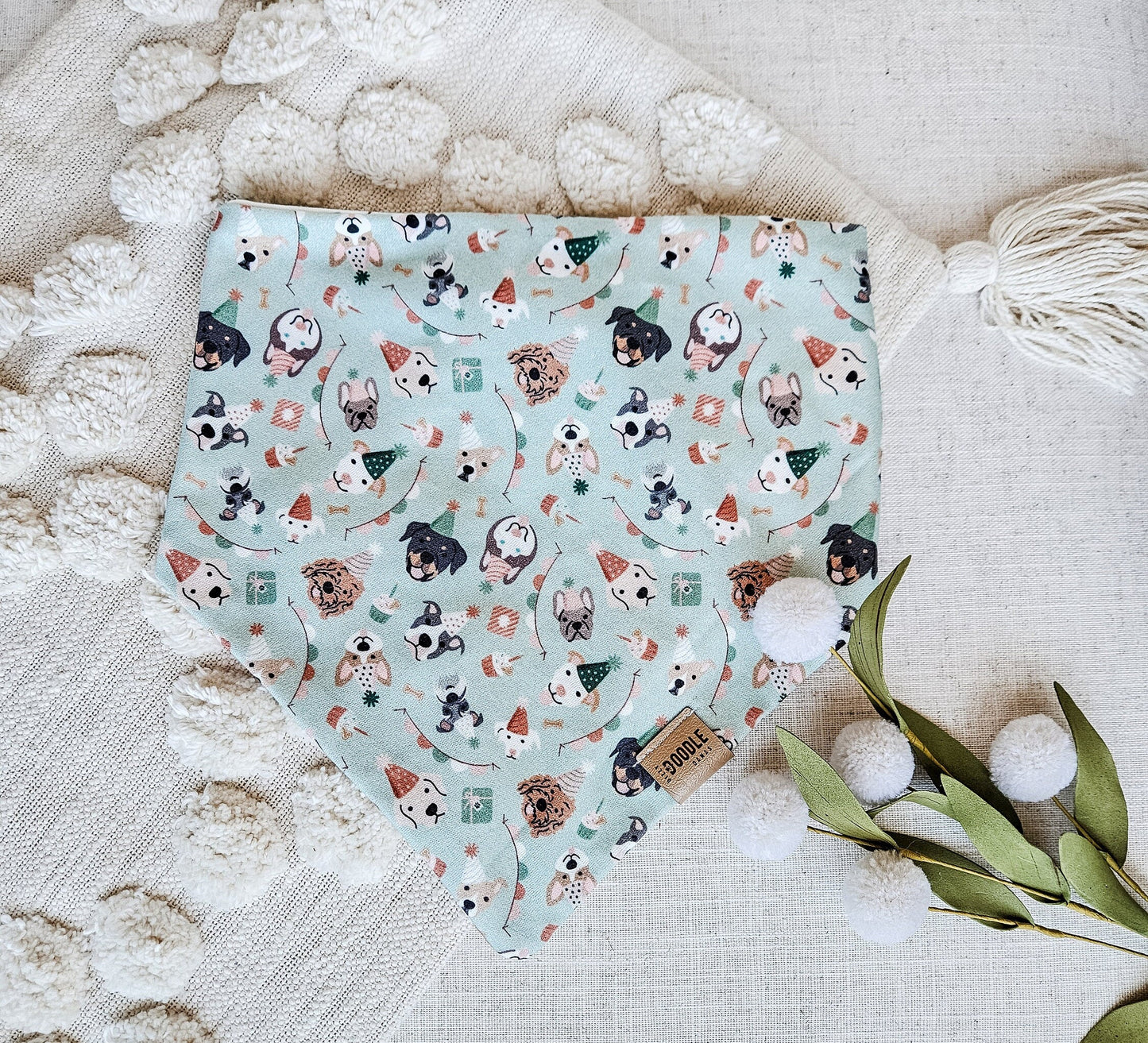 Dog Breed Barkday Pup Bandana