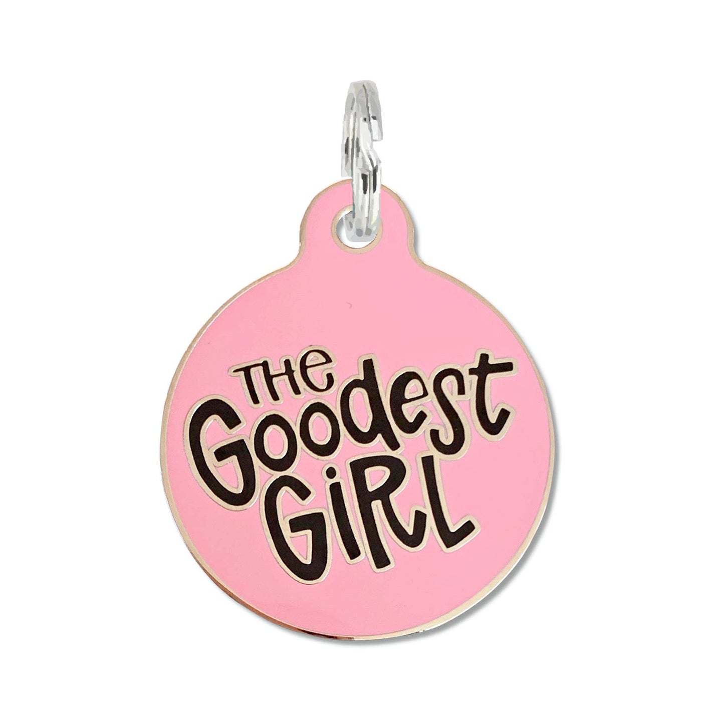 Goodest Girl - QR Code Collar Tag