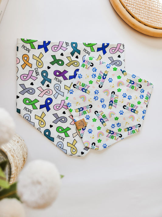 Canine Cancer Awareness Pup Bandana