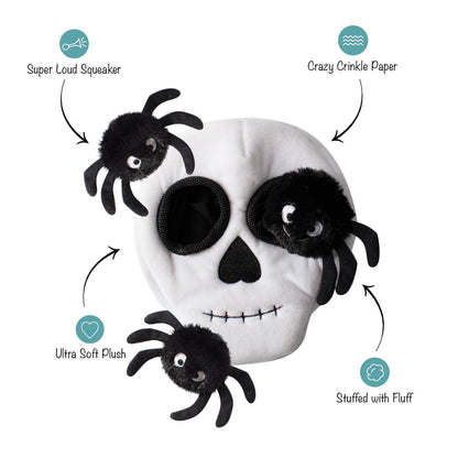 Creepy Crawly Skull Burrow Toy