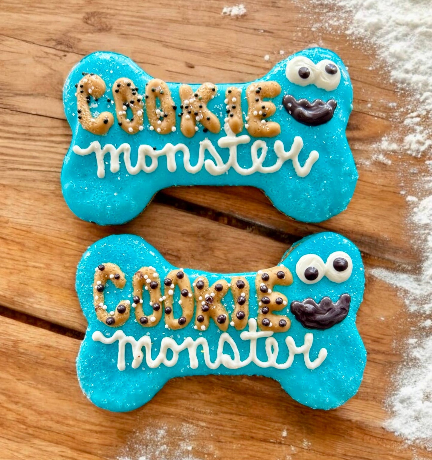 Cookie Monster Pup Treat