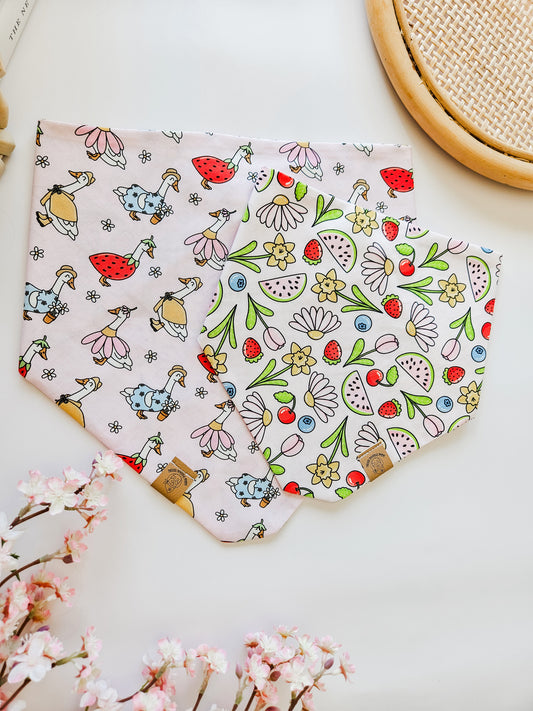 Spring Geese Pup Bandana