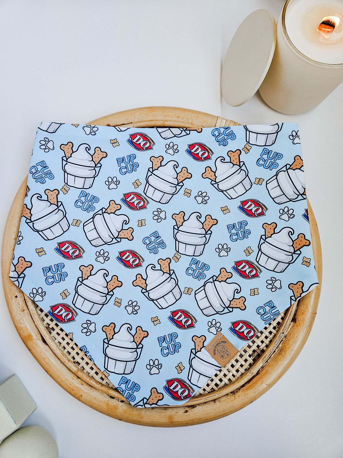 Pup Cup Pup Bandana