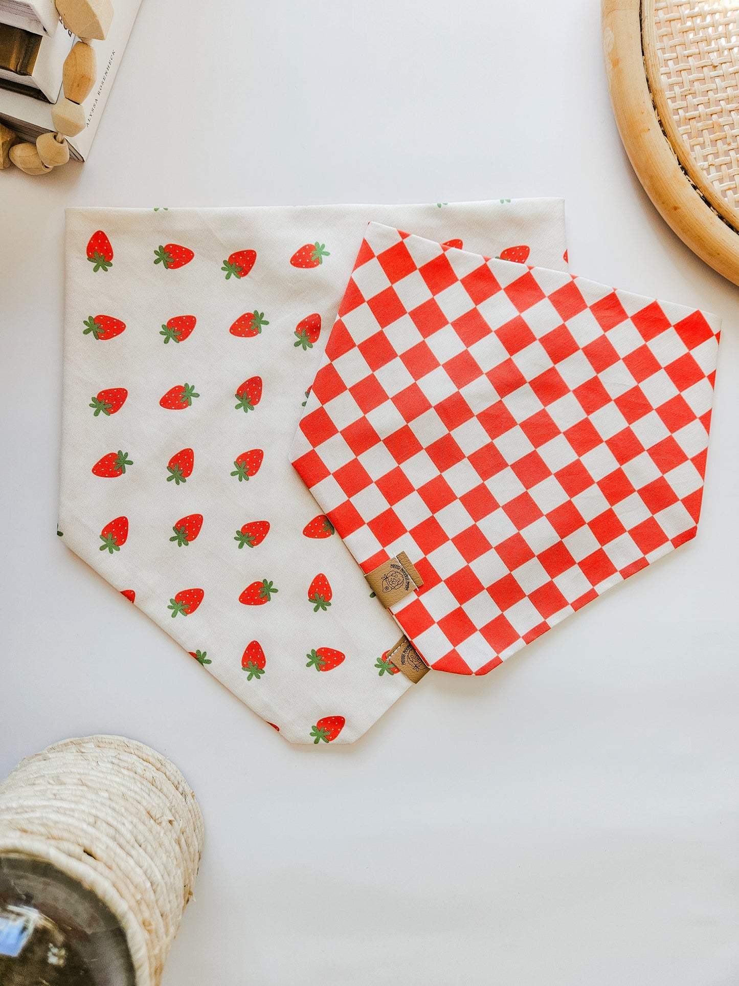 Strawberry Pup Bandana