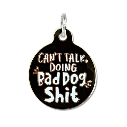 Bad Dog Shit - Collar Charm