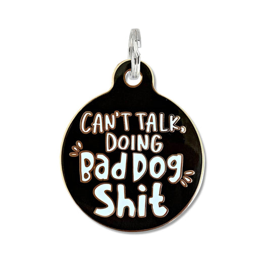 Bad Dog Shit - Collar Charm