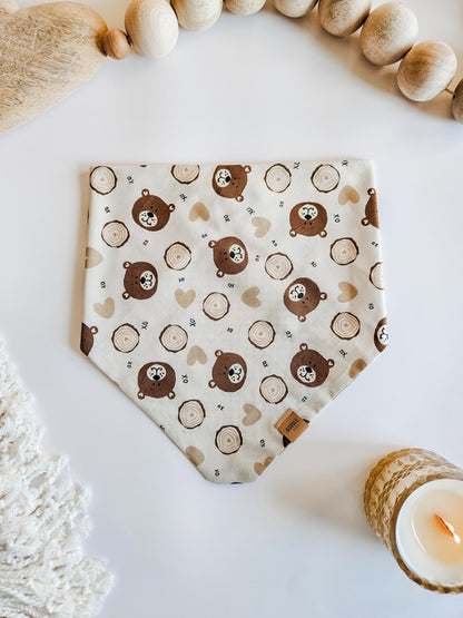 Bear Valentines Pup Bandana