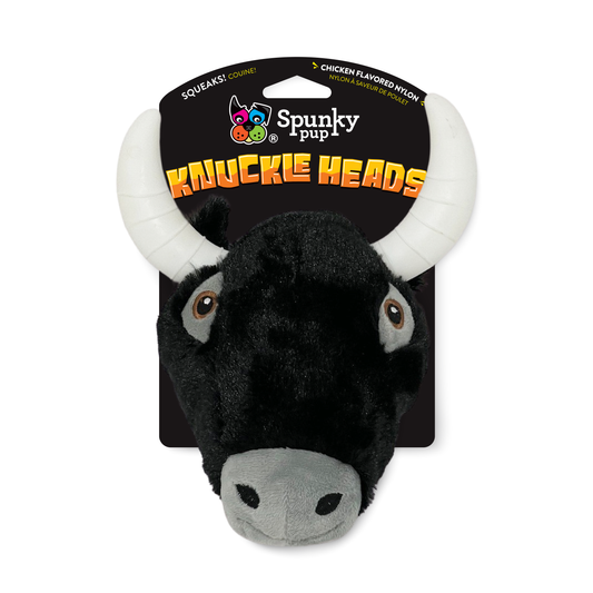 Plush/Nylon Combo 2-in-1 Toy: Bull