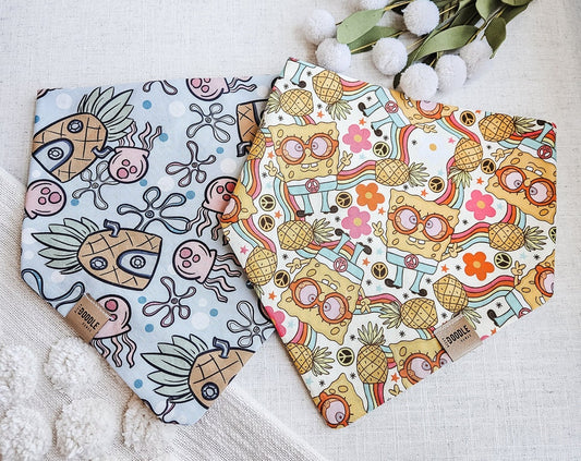 Groovy Sponge Pup Bandana