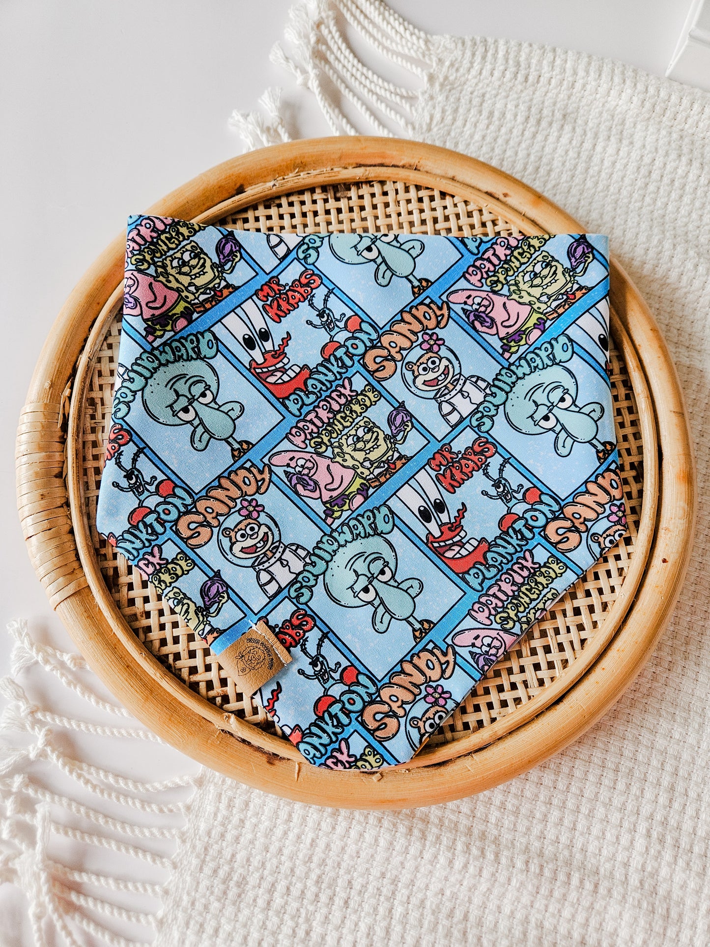 Sponge Friends Pup Bandana