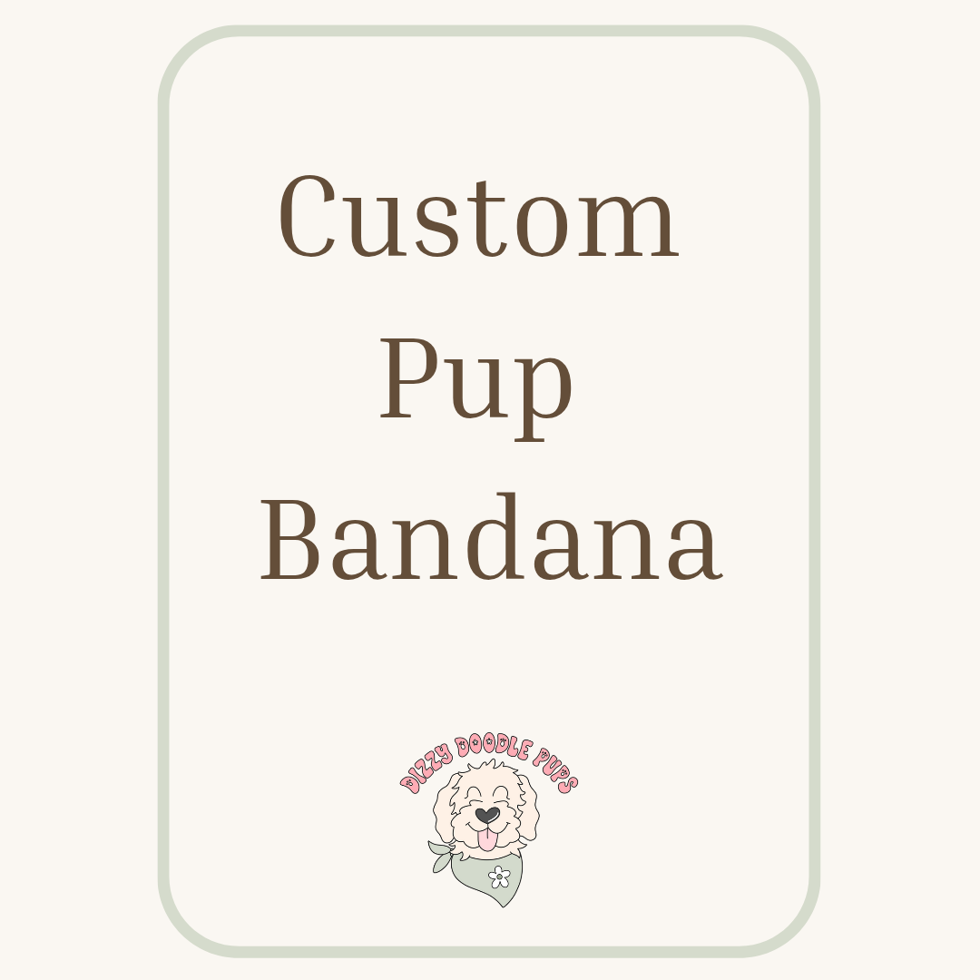 Custom Pup Bandana