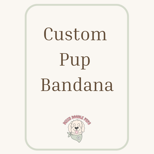Custom Pup Bandana