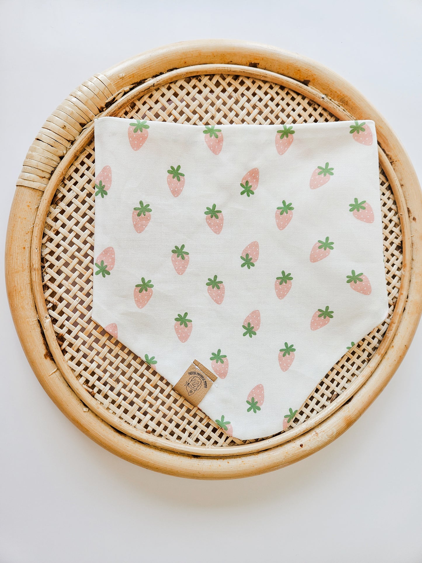Coquette Strawberry Pup Bandana
