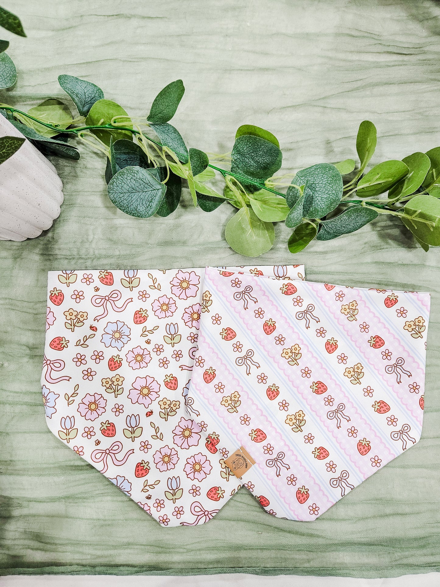Strawberry Meadow Pup Bandana