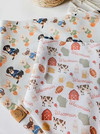 Wisconsin Pup Bandana
