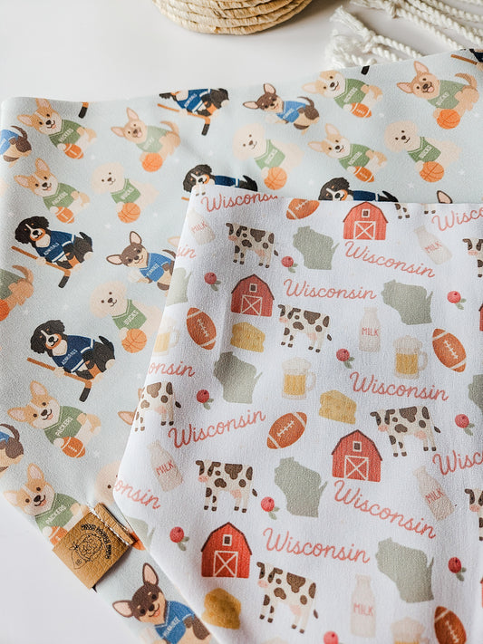 Wisconsin Pup Bandana