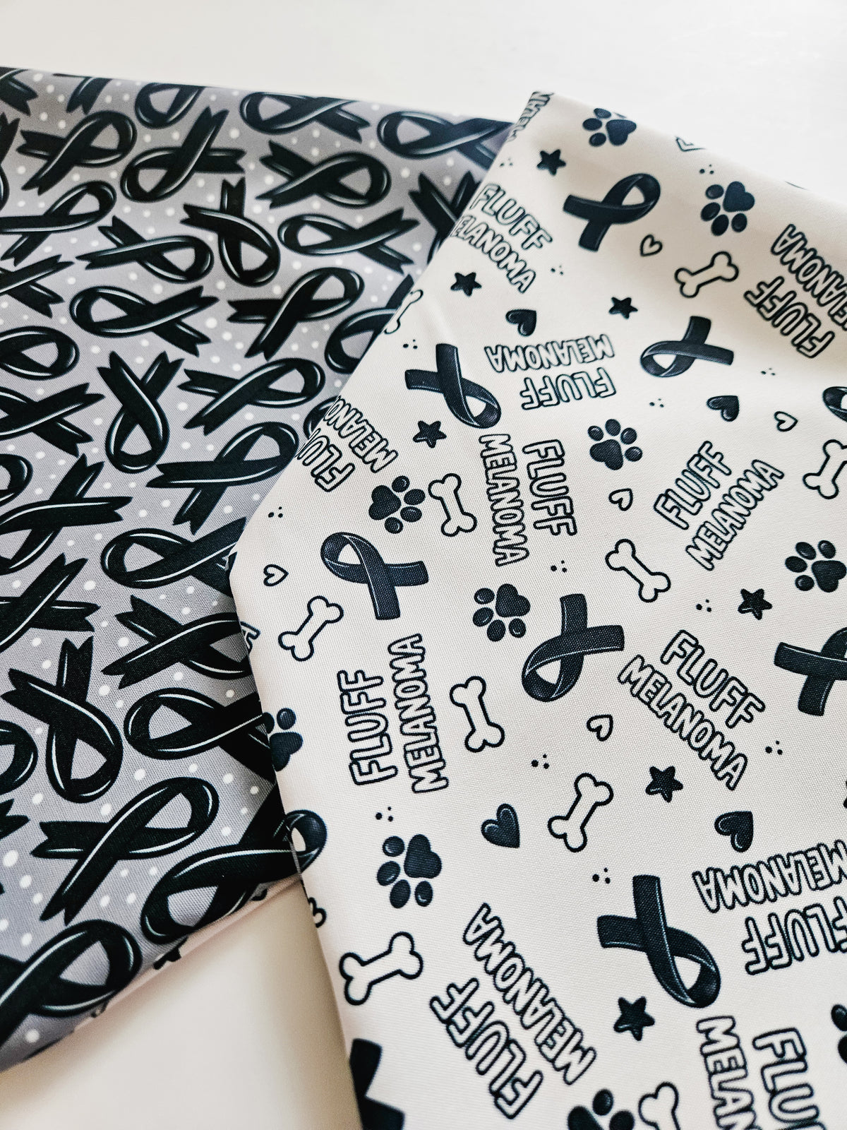 Fluff Melenoma Cancer Pup Bandana