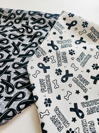 Fluff Melenoma Cancer Pup Bandana