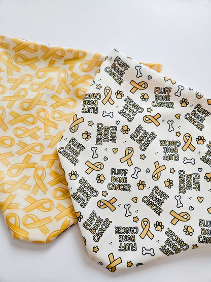 Fluff Bone Cancer Pup Bandana