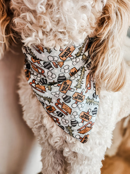 North Pole Pup Bandana