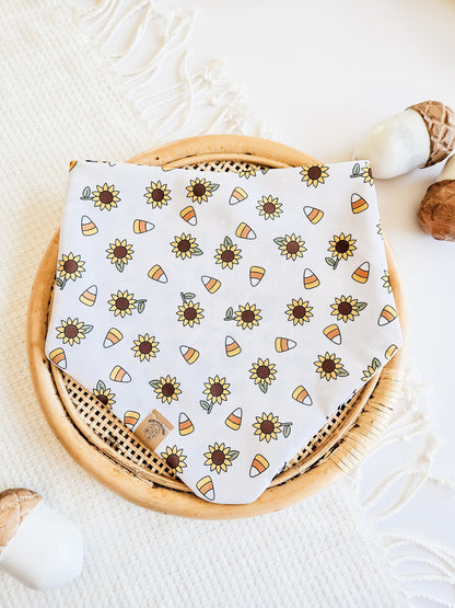 Sunflower Pups Bandana