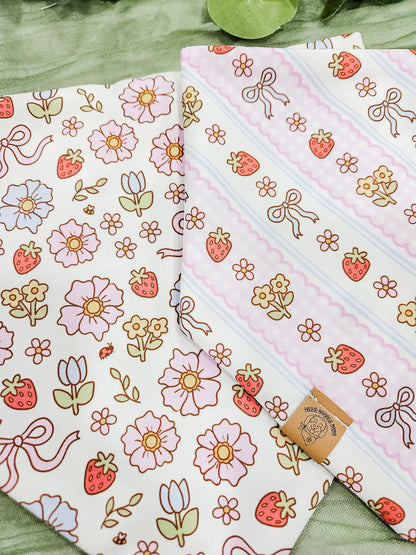 Strawberry Meadow Pup Bandana