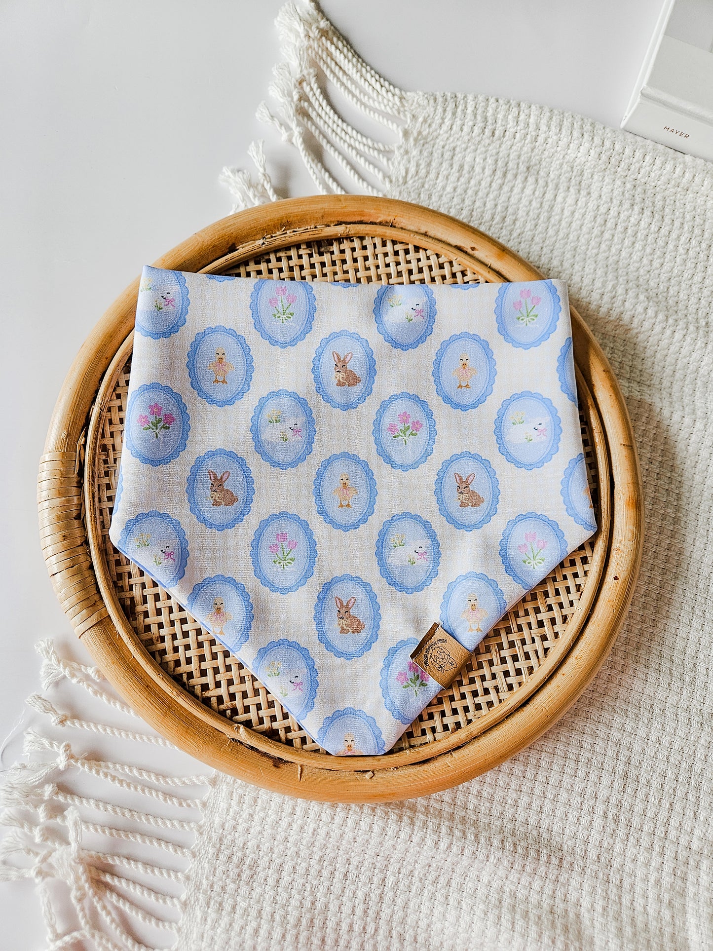 Meadow Spring Friends Pup Bandana
