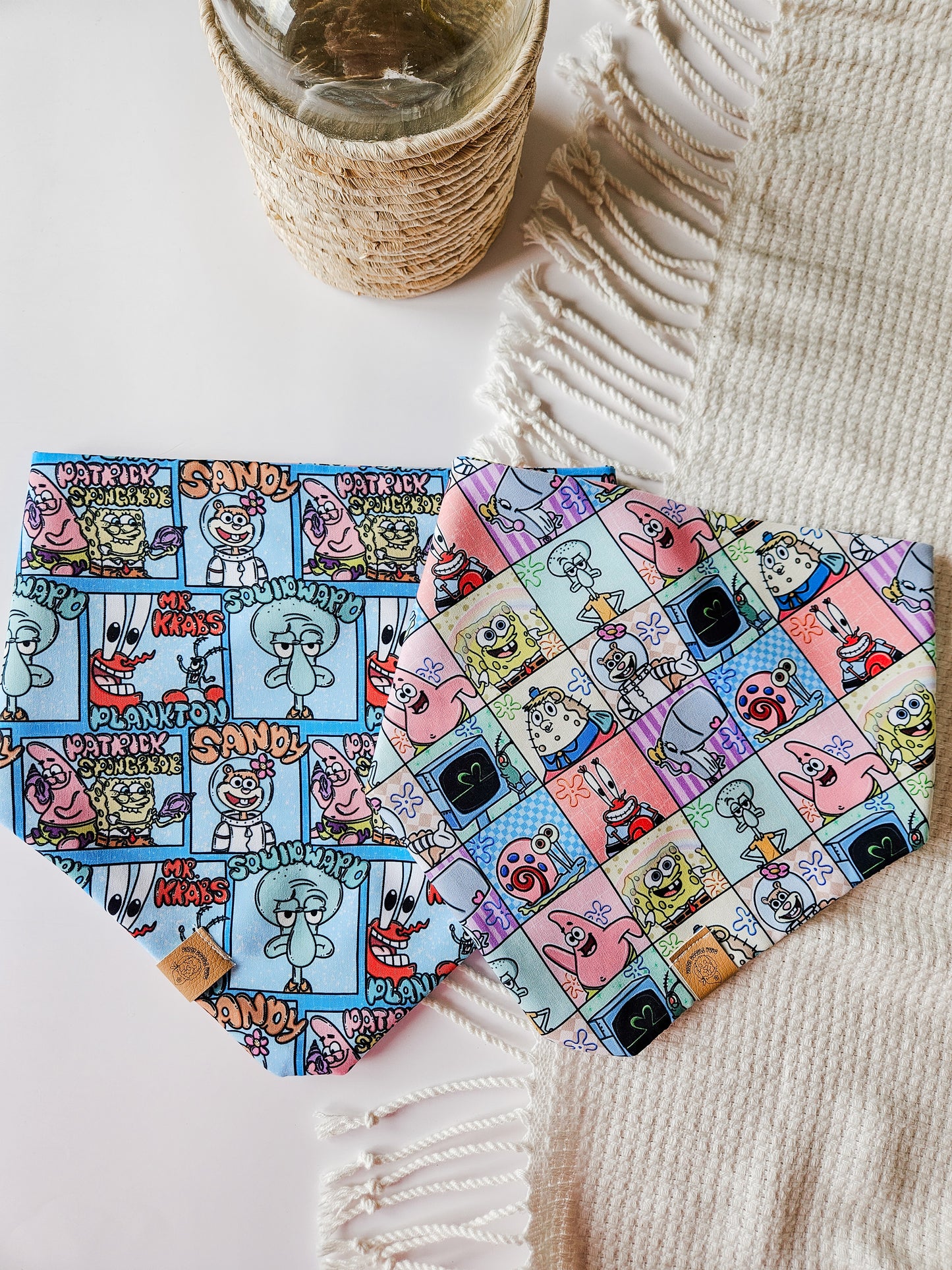Sponge Friends Pup Bandana