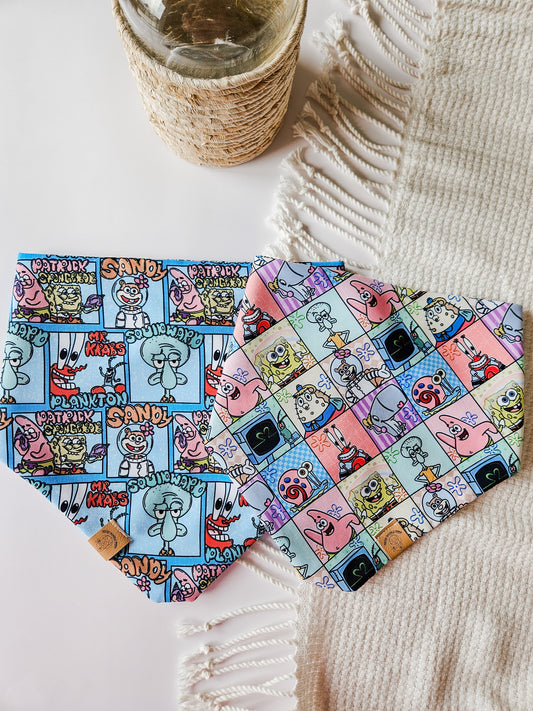 Sponge Friends Pup Bandana