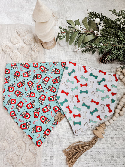 Holiday Pup Cup Dog Bandana