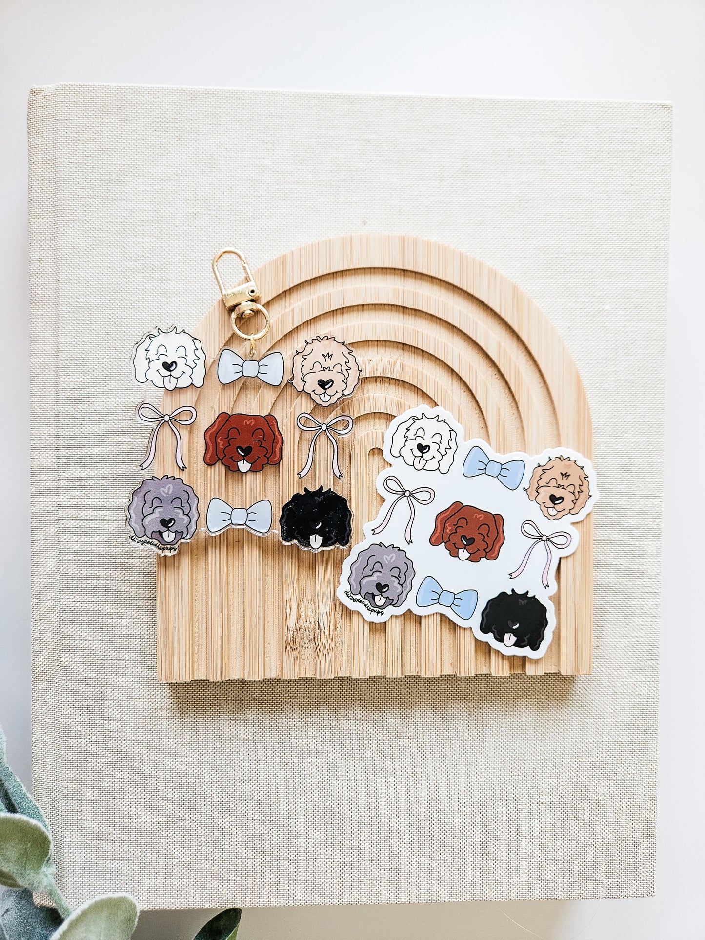 Doodle Keychain