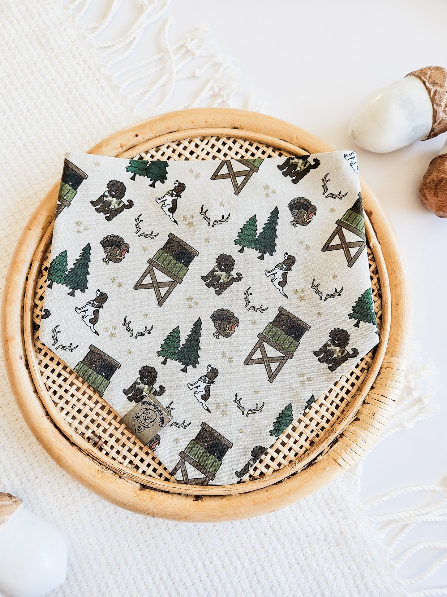 Hunting Pups Bandana
