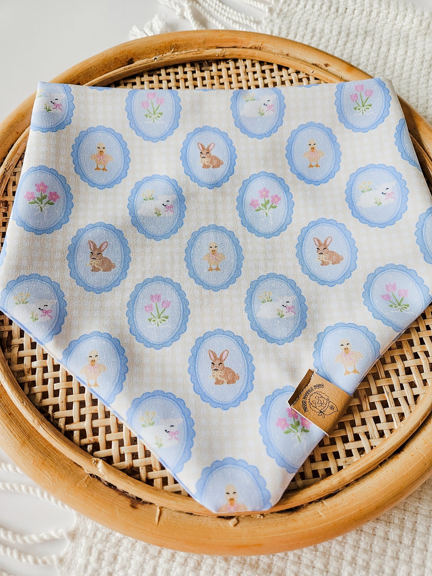 Meadow Spring Friends Pup Bandana